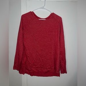 Pink American Eagle Outfitters pink soft long sleeve oversized shirt size S